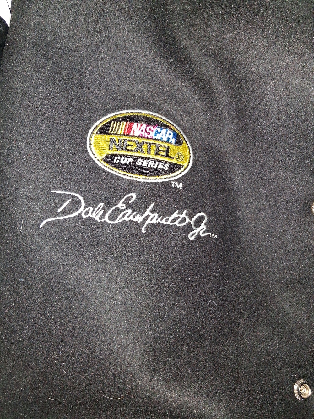 Black Budweiser Racing Bomber Jacket - Picture 2 of 6
